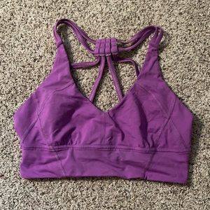 Lululemon strappy sports bra